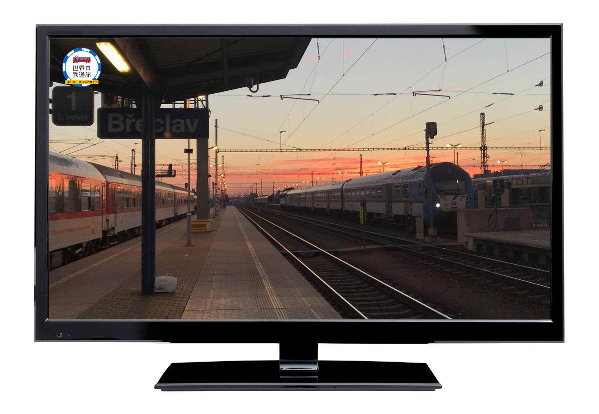 BSフジ「世界の鉄道旅」テレビ画面イメージ